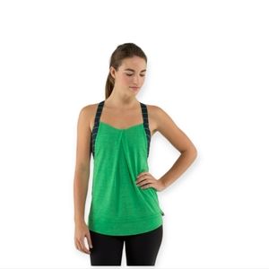 lululemon athletica Vibrant Green Tank Top